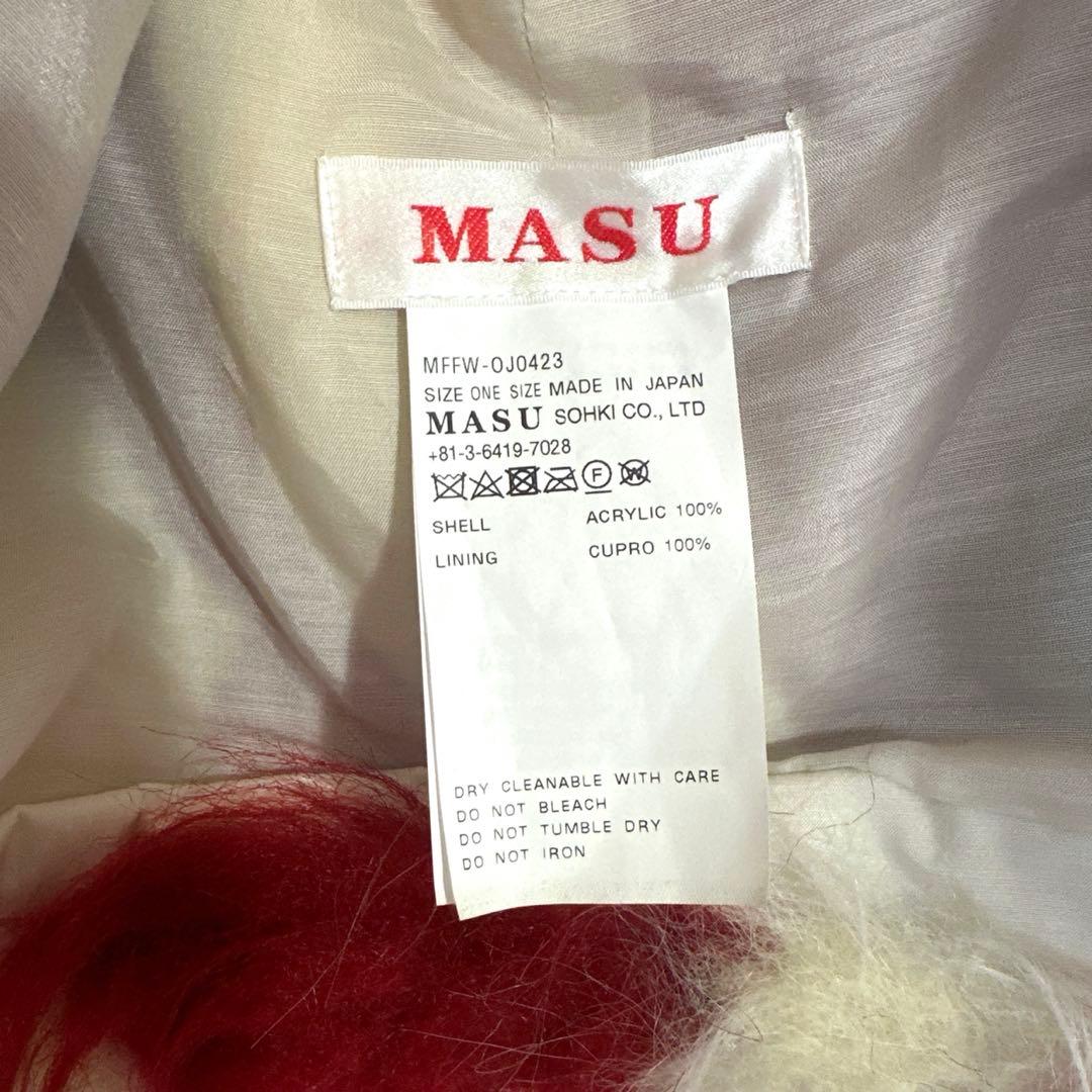 帽子 MASU MARBLE FLAG HOOD