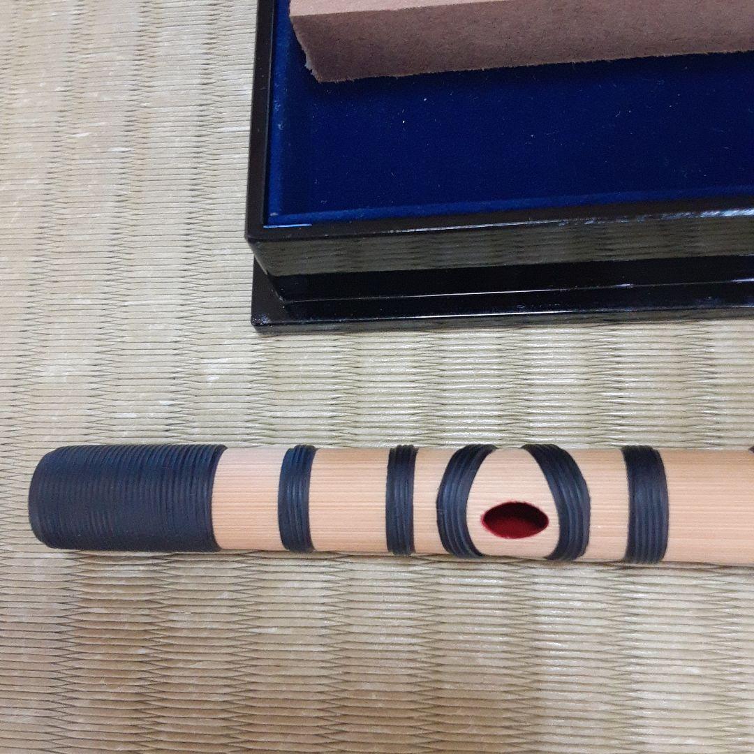 雅楽　篳篥　籐巻き　リード、ケース付き