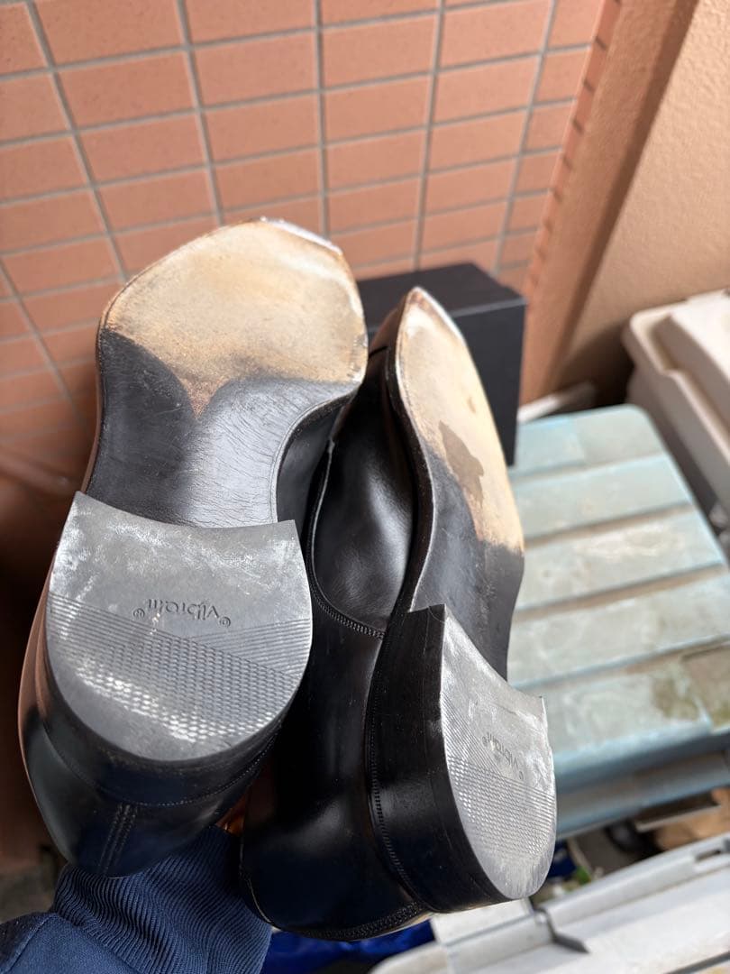 GAZIANO & GIRLING ブラック ダブルモンクシューズ