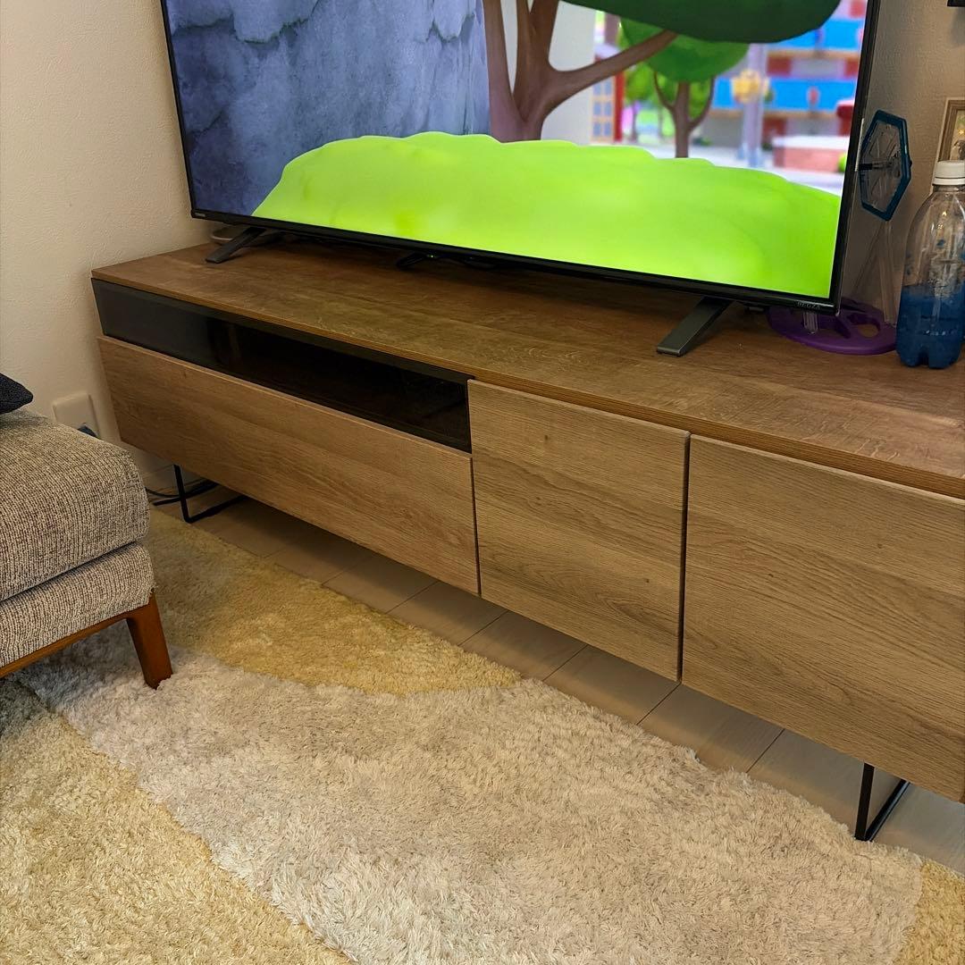 MOKU テレビ台 幅150cm ナチュラル　ウッド