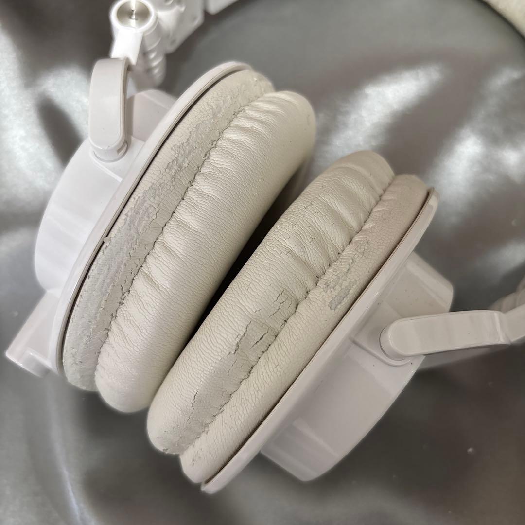 オーディオテクニカ m50x ホワイト　ヘッドフォン