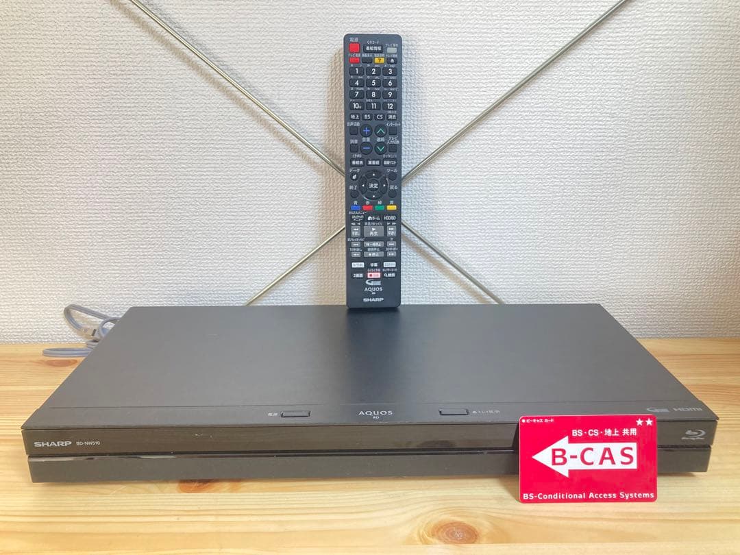 ☆SHARP AQUOS BD-NW510ブルーレイディスクレコーダー シャープ