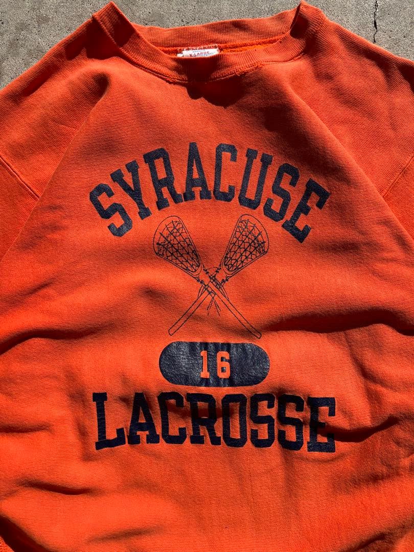 80s Champion Reverse Weave リバース　オレンジ　XL