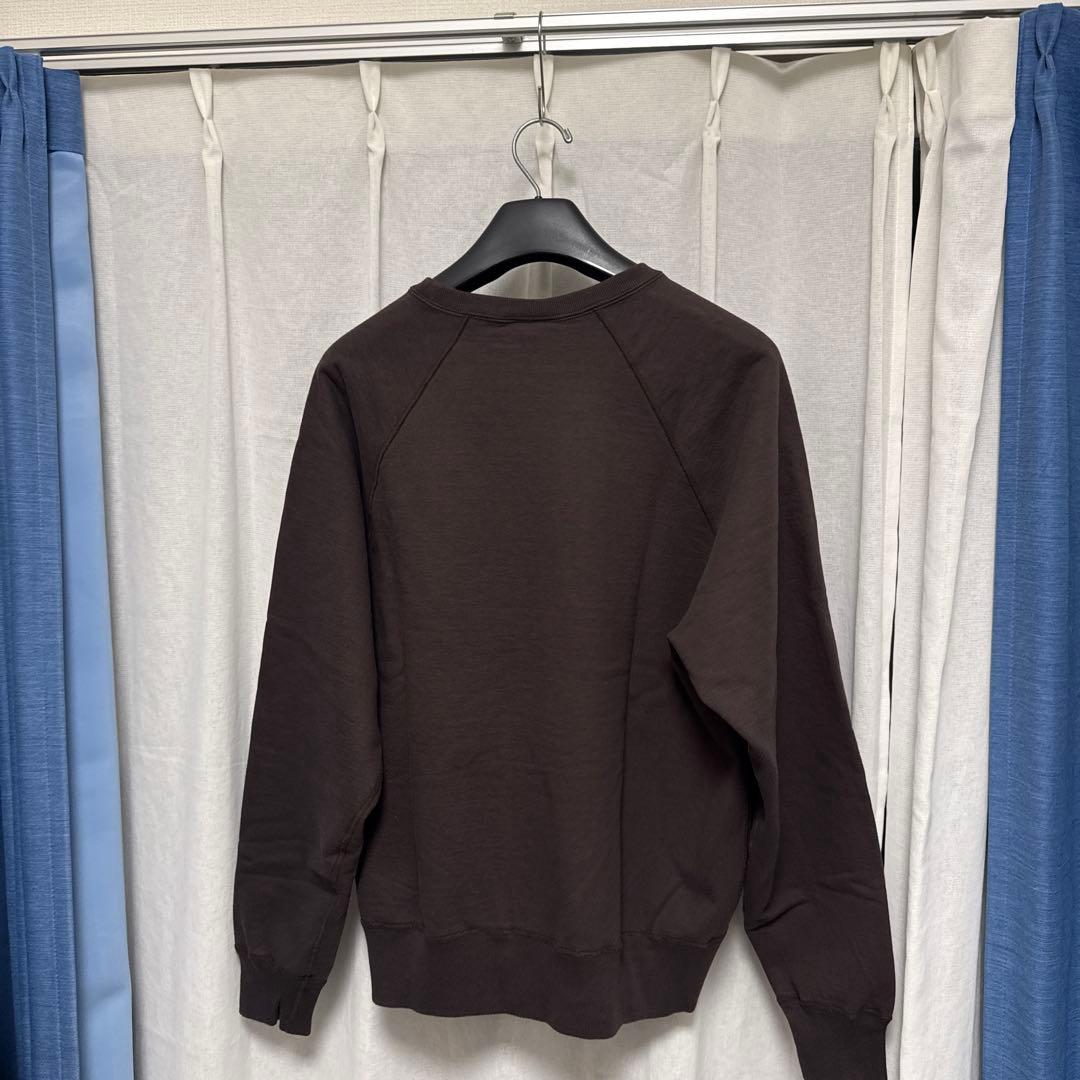 CREW NECK（TYLER WARREN LOGO）/ BROWN