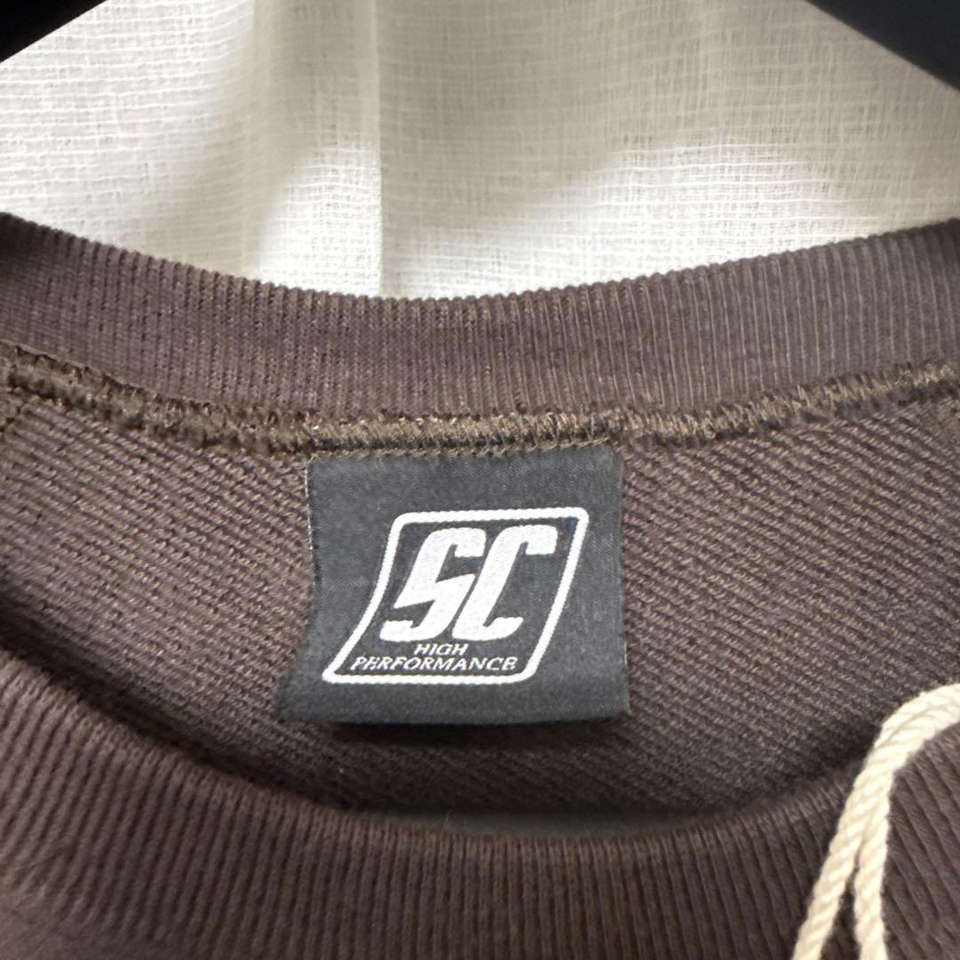 CREW NECK（TYLER WARREN LOGO）/ BROWN