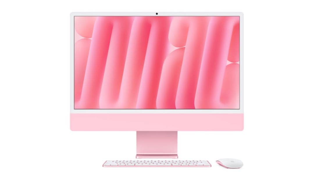 Apple iMac 24インチ ピンク