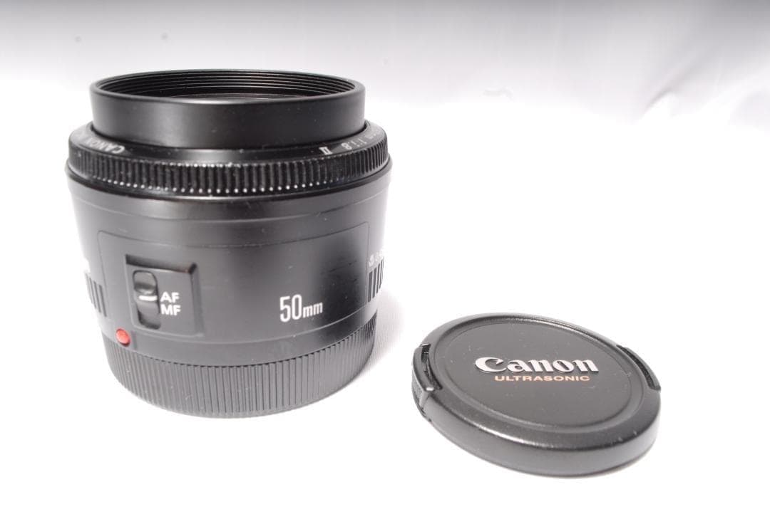 【大人気】Canon 50mm f/1.8 II 単焦点レンズ