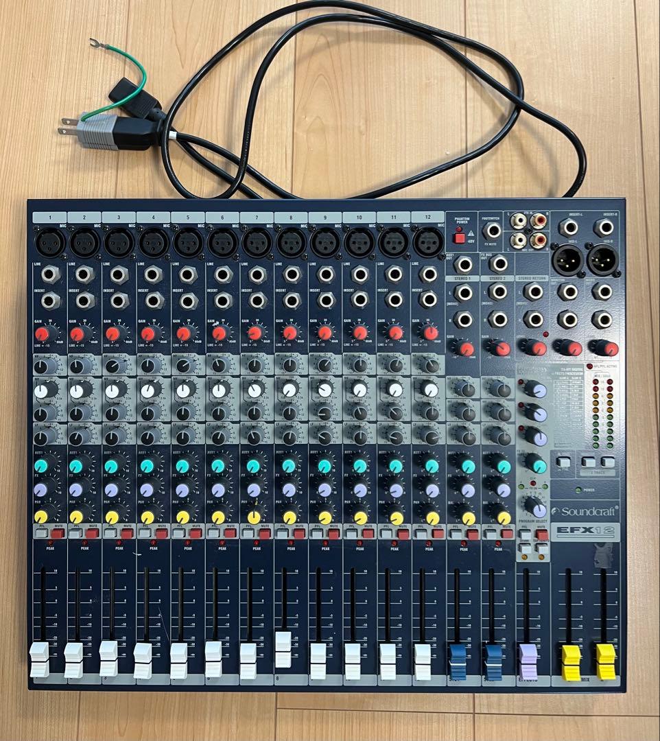 Soundcraft EFX12 アナログミキサー