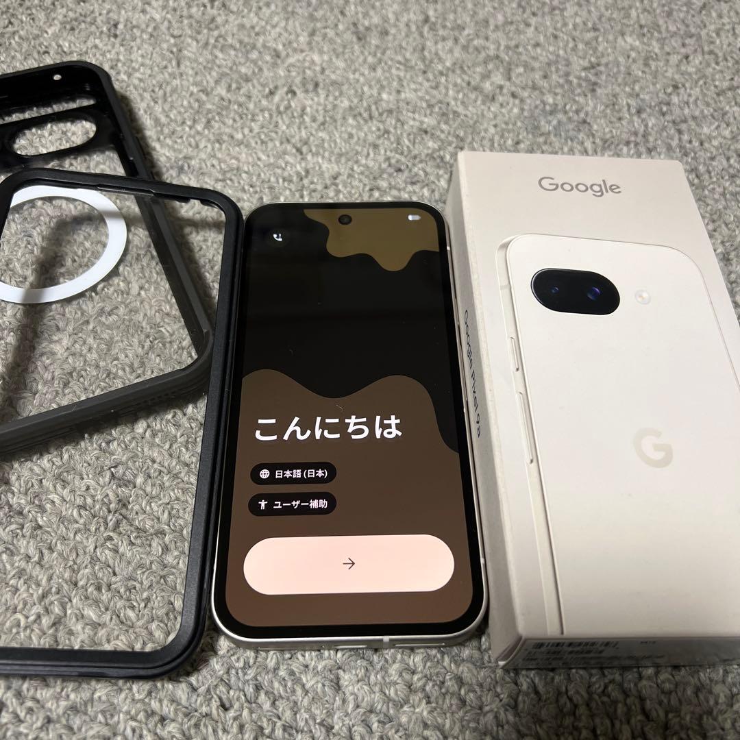 【未使用に近い】　Google Pixel 9a porcelain