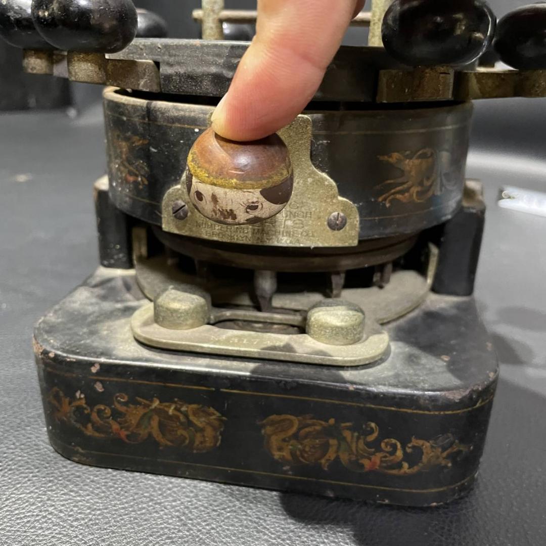 ヤクシ様限定チェックライター　automatic bank check X557