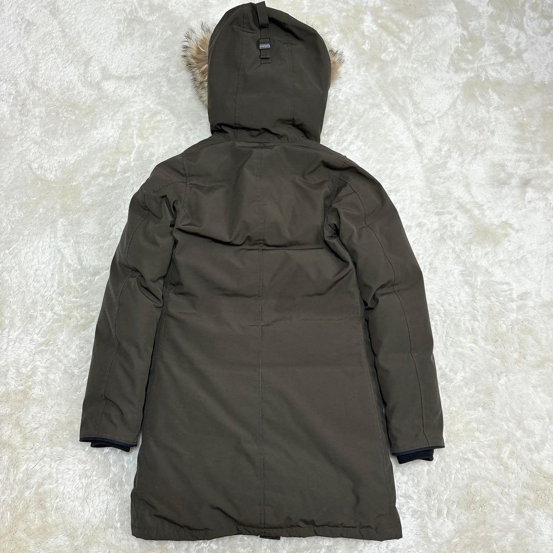 美品✨カナダグース ブロンテパーカー カーキ ダウンコート リアルファー S