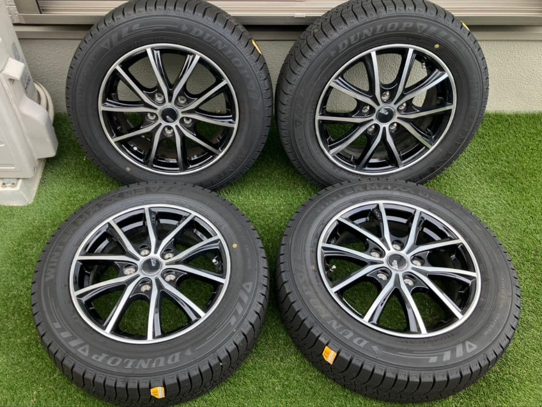 送料込⭐ダンロップ ウィンターマックス03 185/65R15 4本 ナット付