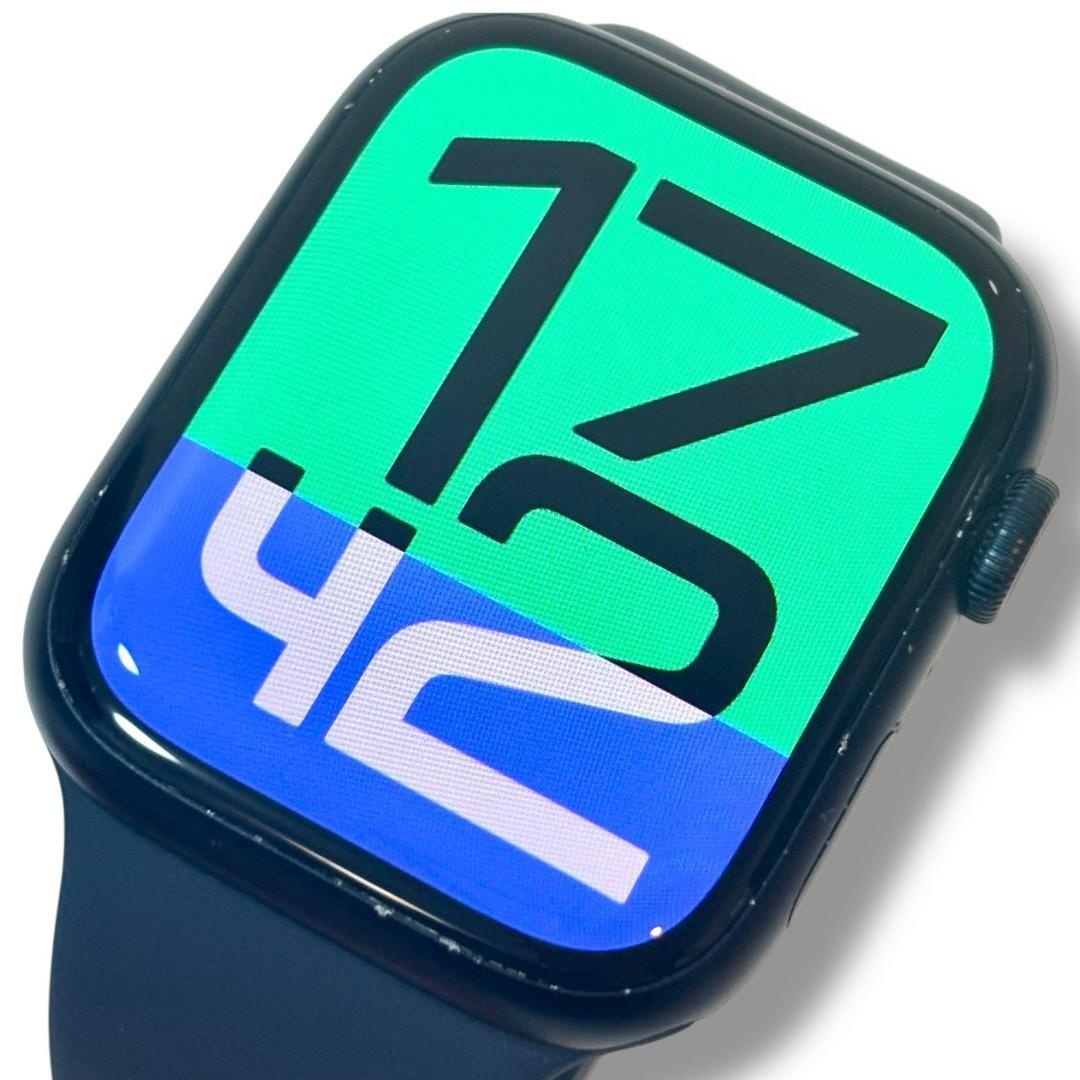アップルウォッチ シリーズ8 A2775 45mm GPS バッテリー100%