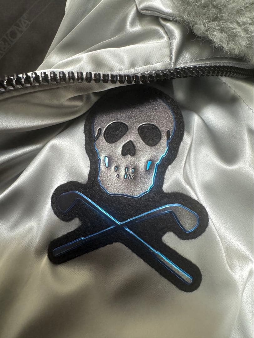 やす君プロフ確認さま専用 マークアンドロナ　ダウンベスト　シルバー