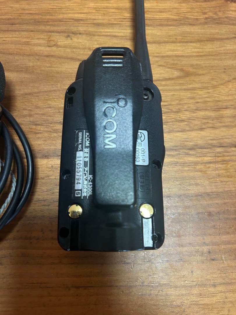 ☆☆ICOM ic-4300L☆イヤホンマイクセット☆