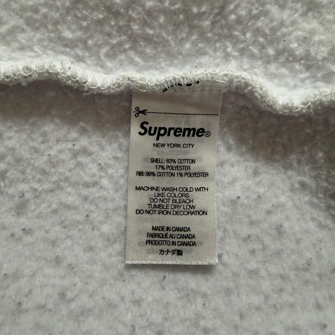 Supreme Small Box Crewneck グレー L 22aw