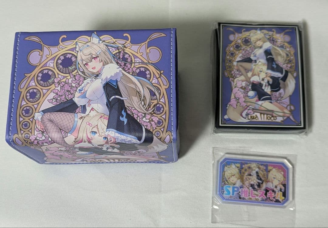 ホロライブ　hololive　フワモコ　合皮製デッキケース　スリーブ　新品