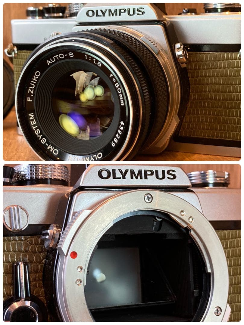 ★入門に★OLYMPUS OM-1/レンズセット★完動品＊美品＊初期保証