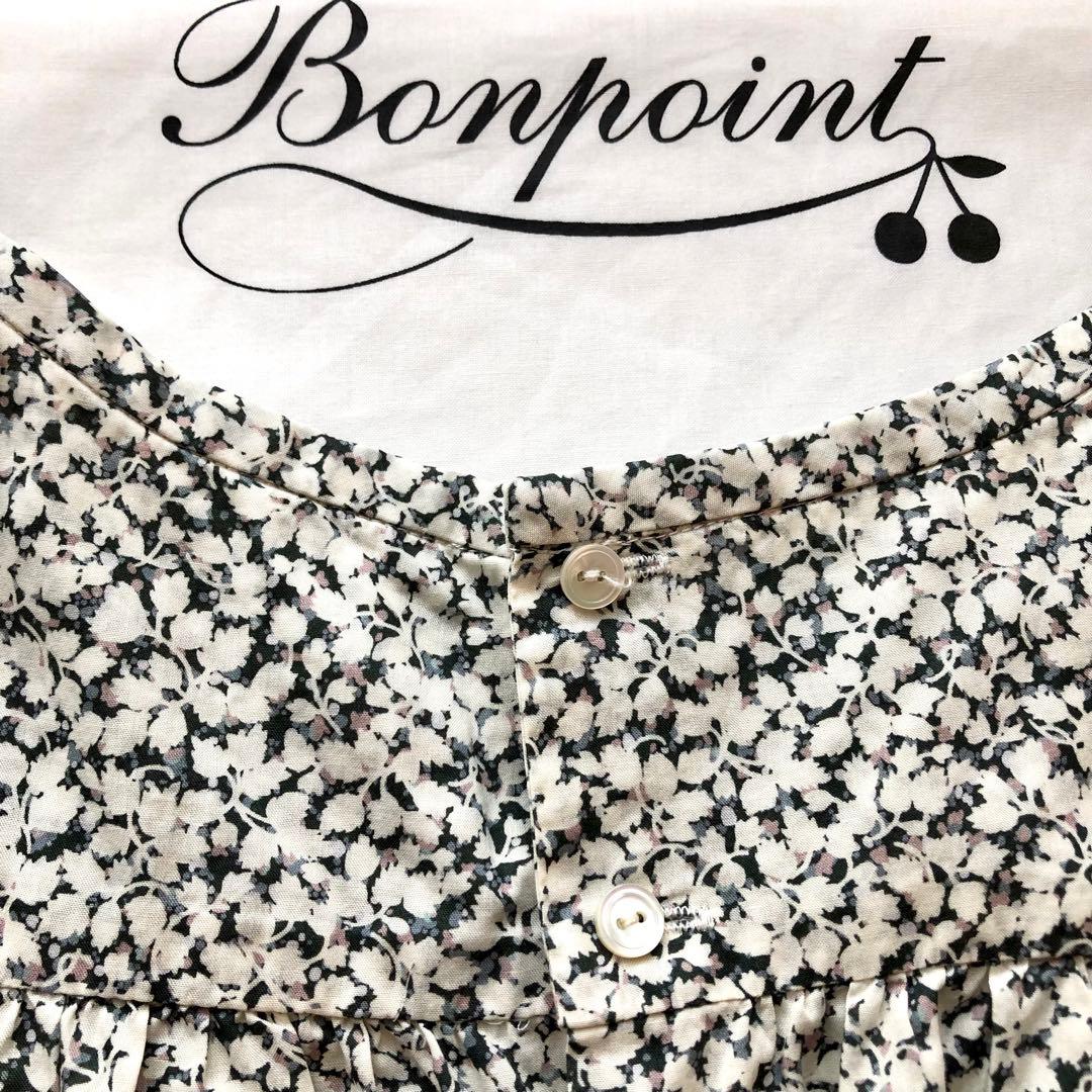 Bonpoint ♡ リバティ スモッキング ブラウス 12A