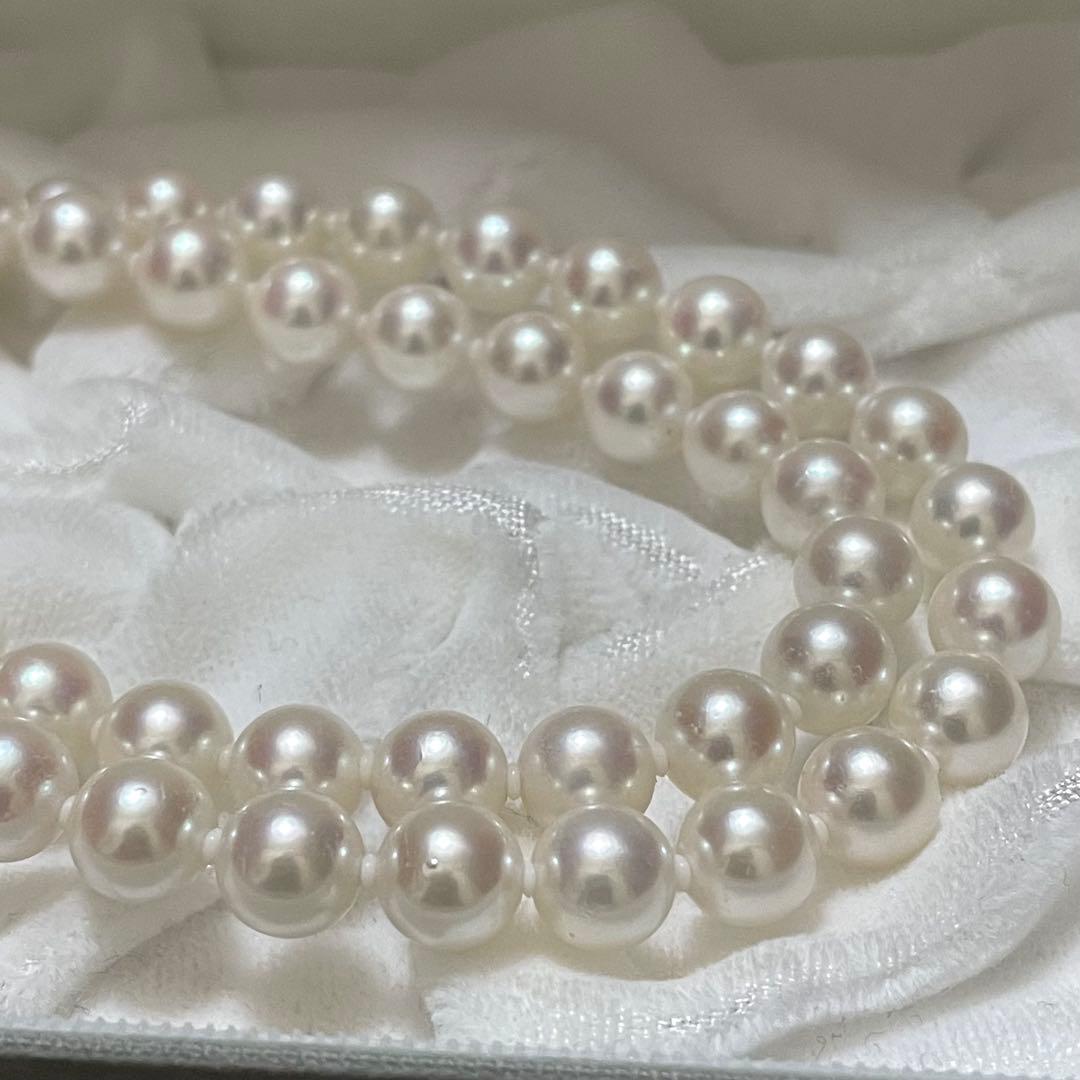 専用 【花珠真珠✨鑑別所付】 あこや本真珠 ネックレス 7.0-7.5 パール