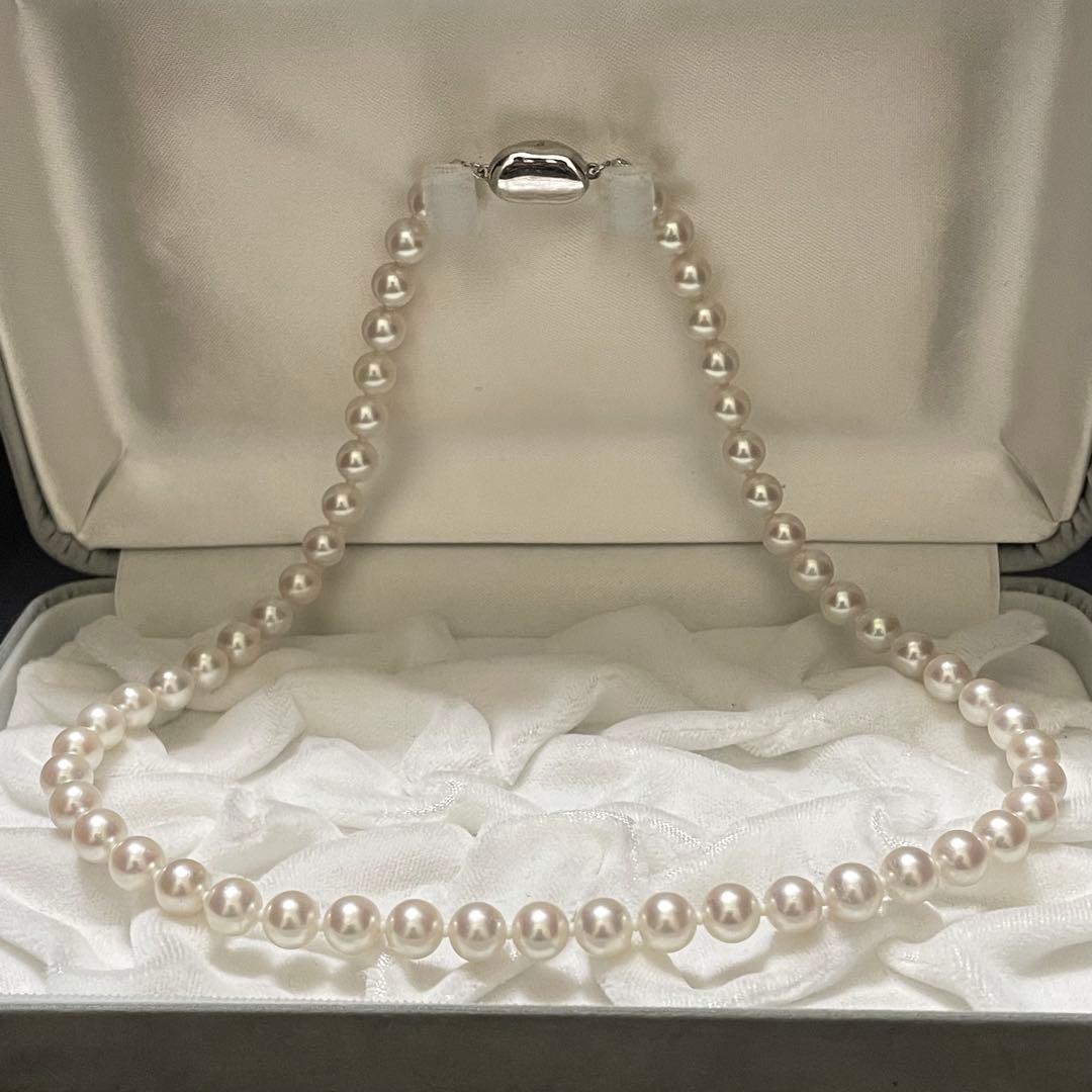 専用 【花珠真珠✨鑑別所付】 あこや本真珠 ネックレス 7.0-7.5 パール