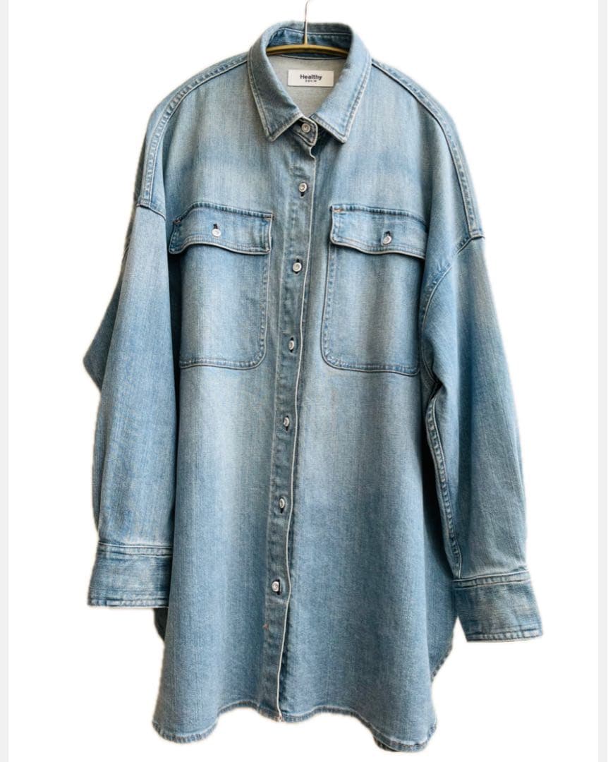 Healthy denim Almond デニムシャツ