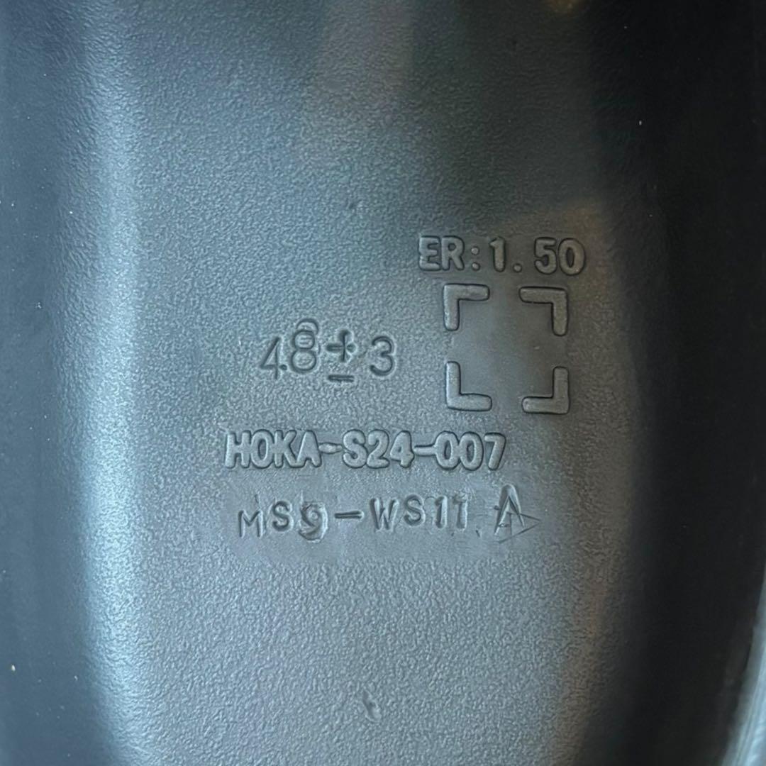 【美品】HOKA ホカオネオネ ORA リカバリー ブラック 27cm