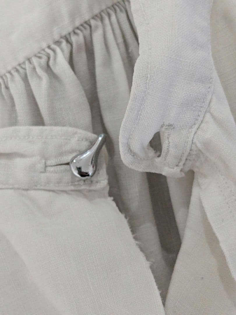 d*2様 Antique French linen アンティーク シャツワンピー