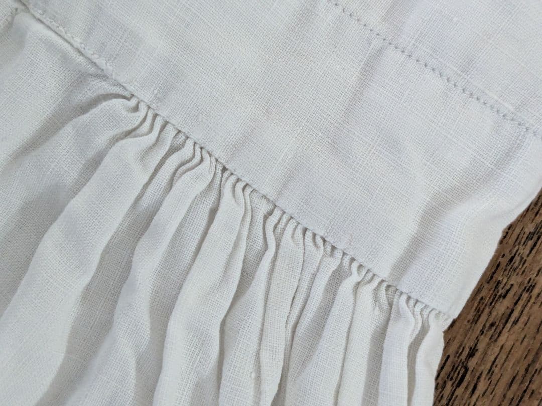 d*2様 Antique French linen アンティーク シャツワンピー