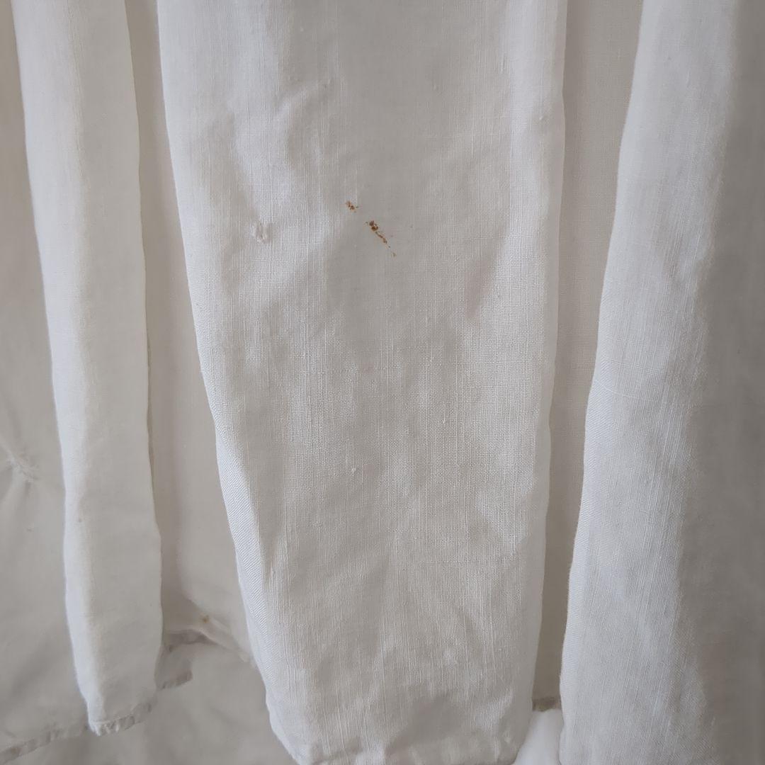 d*2様 Antique French linen アンティーク シャツワンピー