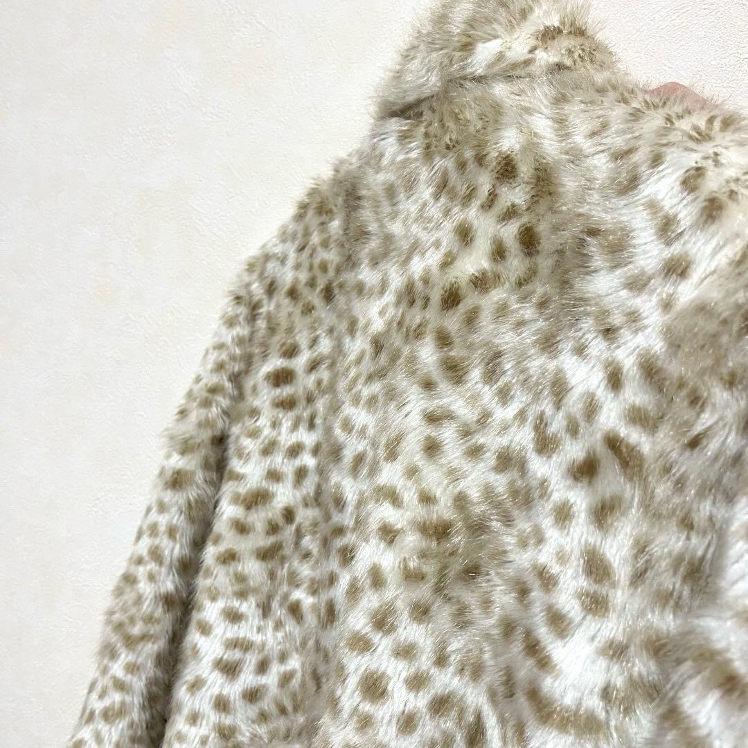 エディットフォールル　ダルメシアン　フェイクファーコート