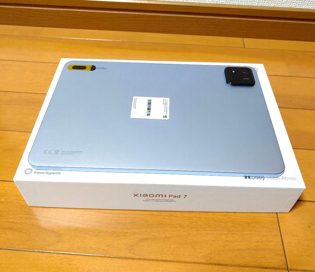 Xiaomi PAD 7 ブルー　シャオミタブレット