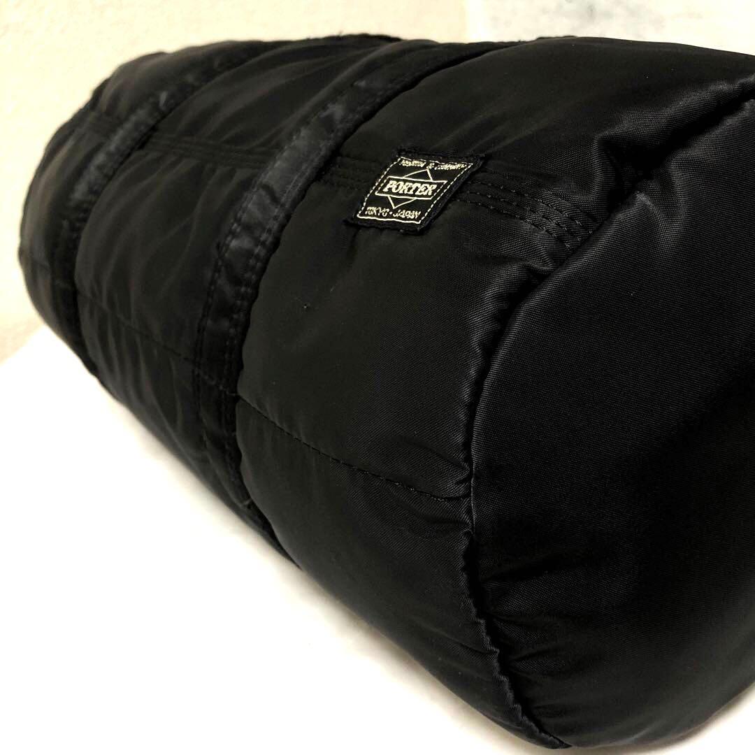 美品✨希少 ポータータンカー ミニボストンバッグL 黒 ミニダッフル 吉田カバン