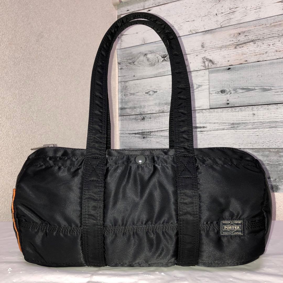 美品✨希少 ポータータンカー ミニボストンバッグL 黒 ミニダッフル 吉田カバン