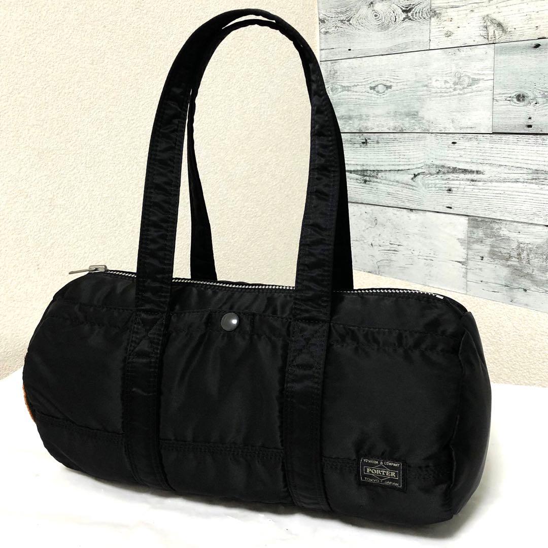 美品✨希少 ポータータンカー ミニボストンバッグL 黒 ミニダッフル 吉田カバン