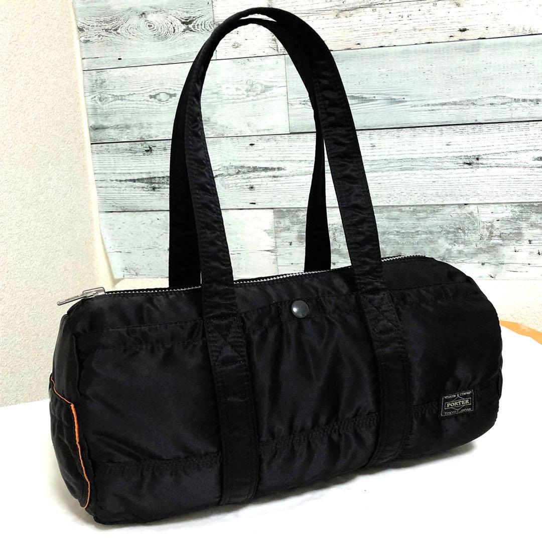 美品✨希少 ポータータンカー ミニボストンバッグL 黒 ミニダッフル 吉田カバン