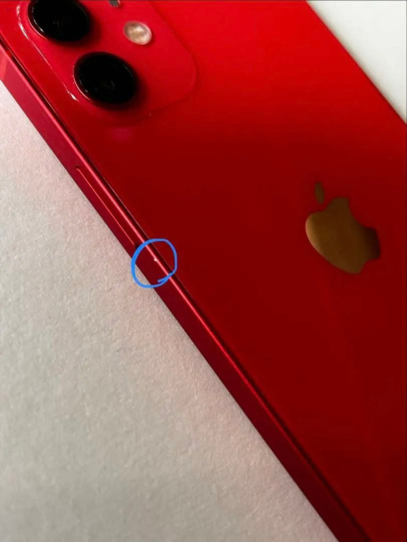 Apple iPhone 12 (赤) 本体