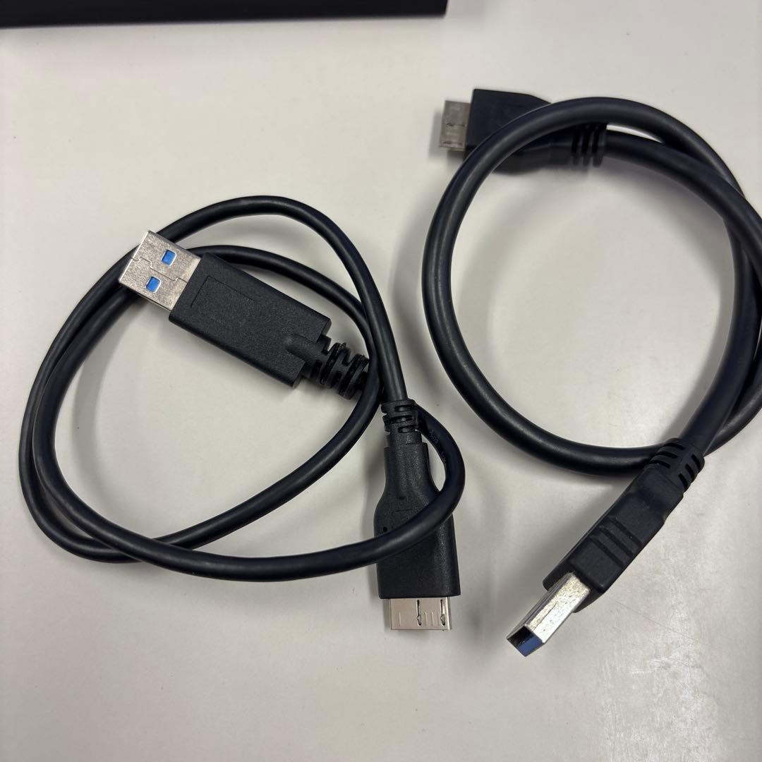 外付けハードディスク　1TB 2台セットで