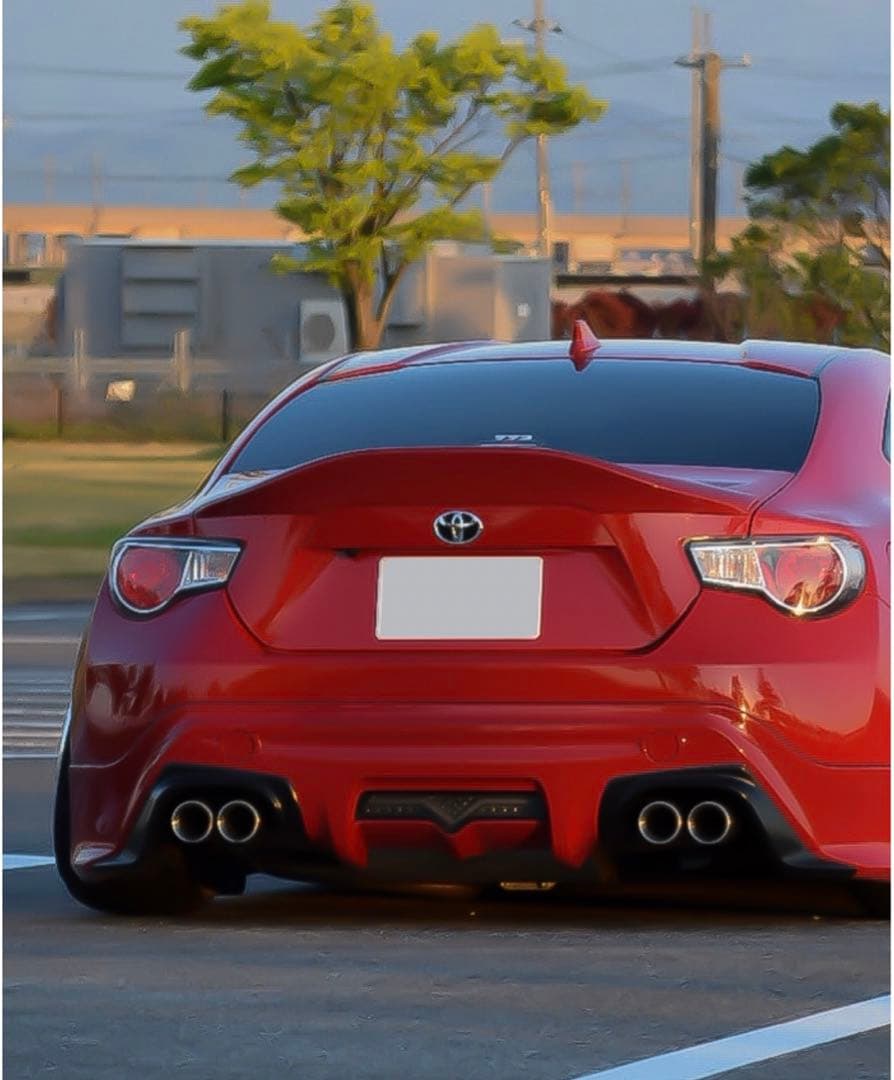 ZN6 86 トランクスポイラーリア ウィング　ダックテール塗装済　c7p