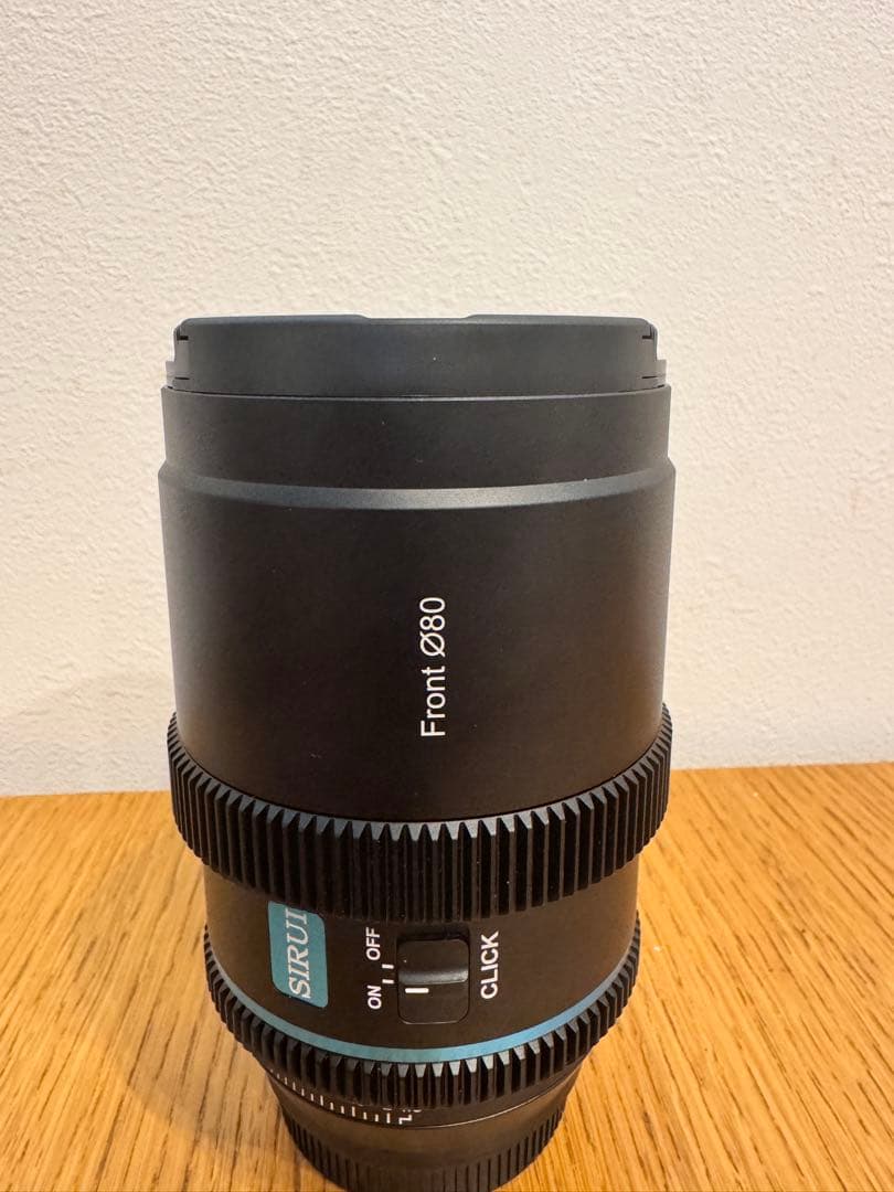 【極美品】SIRUI 40mm T1.8 アナモルフィックレンズ　Eマウント