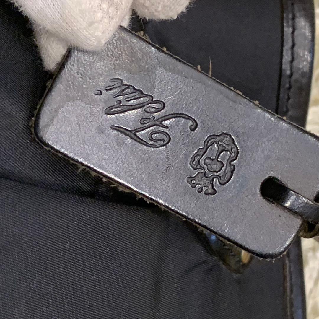 美品✨フェリージ ショルダーバッグ 2way ナイロン ブラック