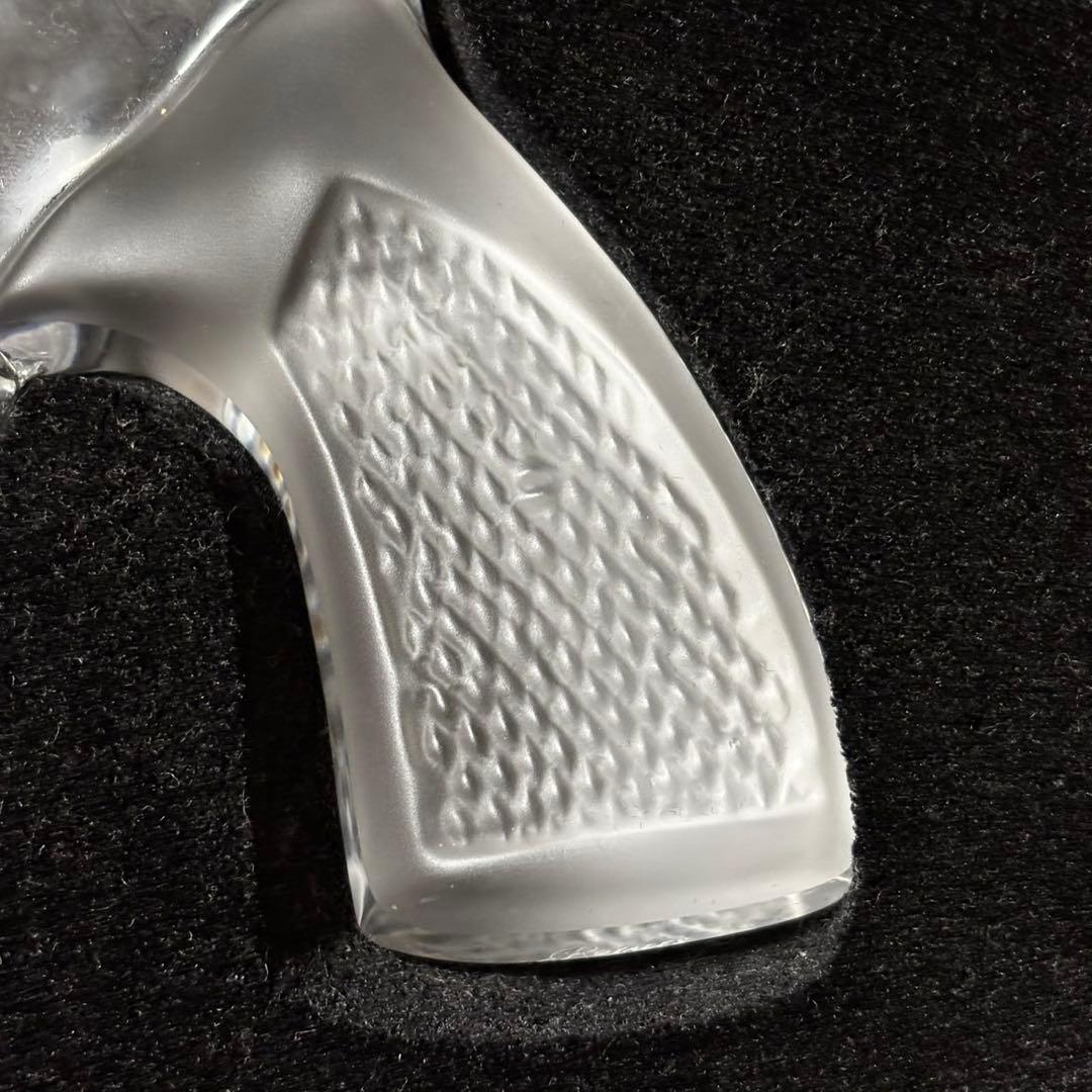 美品 ロイヤル ド シャンパーニュ リボルバー 銃 クリスタル ガン