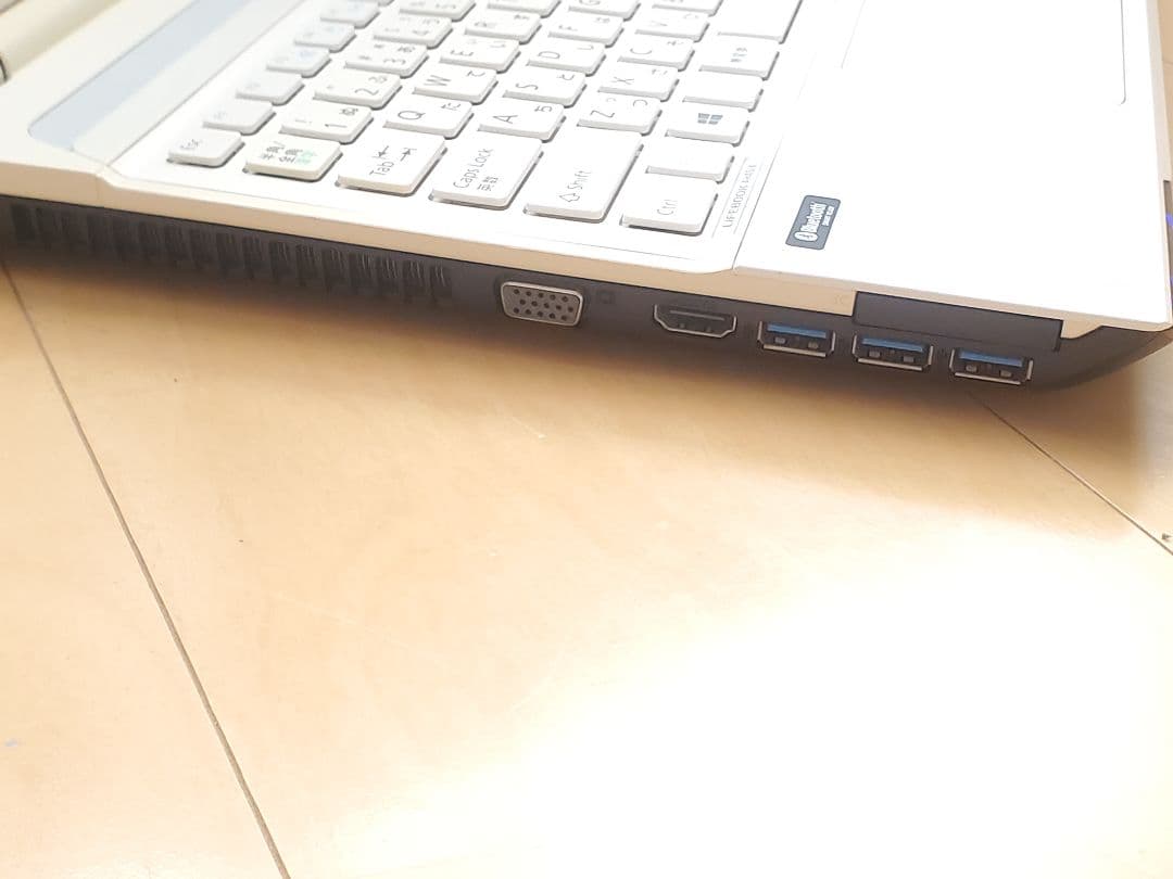 超高速富士通/Corei7/SSD512GB/メモリ16GB/オフィス2021