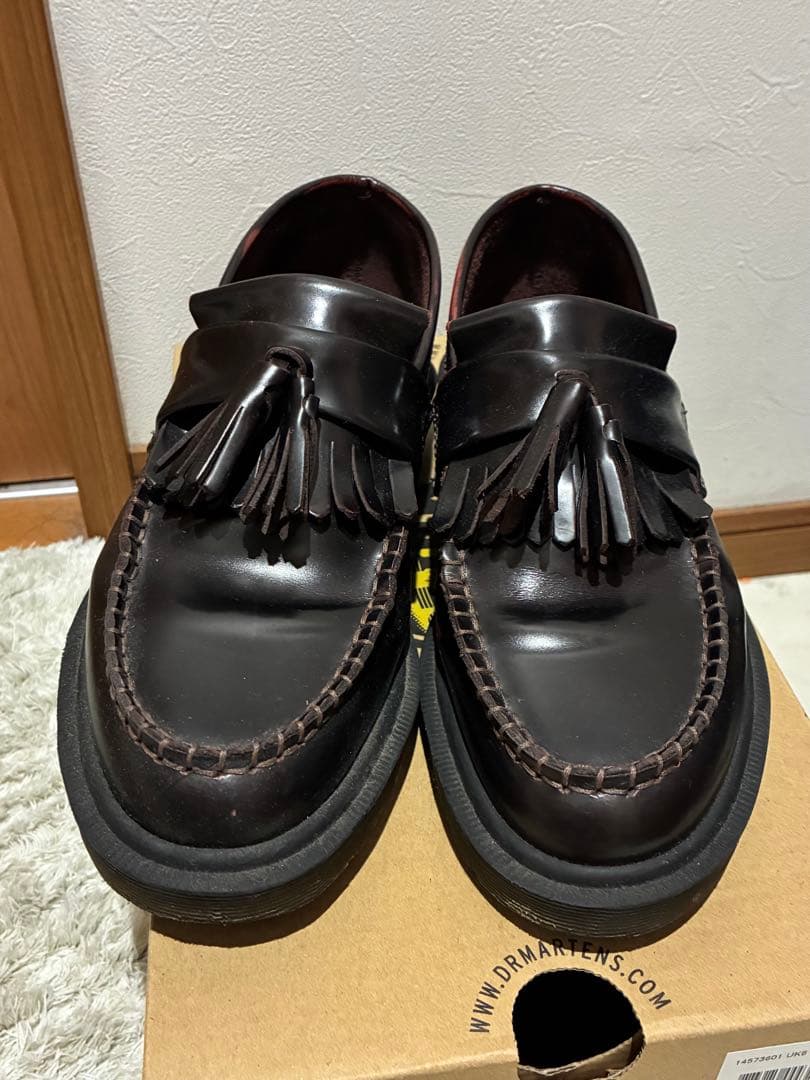 Dr. Martens Adrian ローファー　CHERRY RED 箱付き