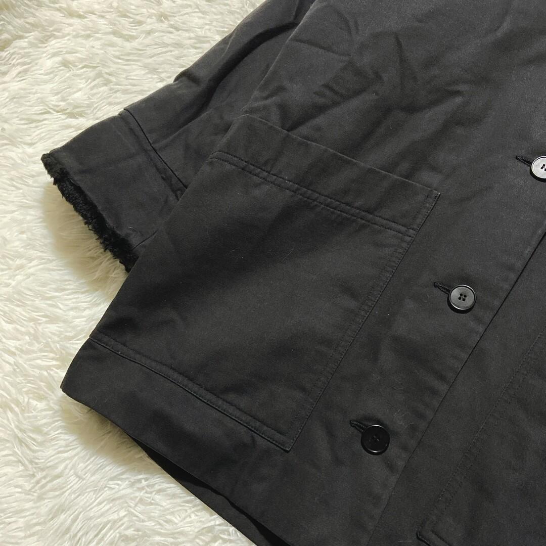 クリスチャンディオール　キルティング　ファーコート　ロング　袖ファー　ブラック