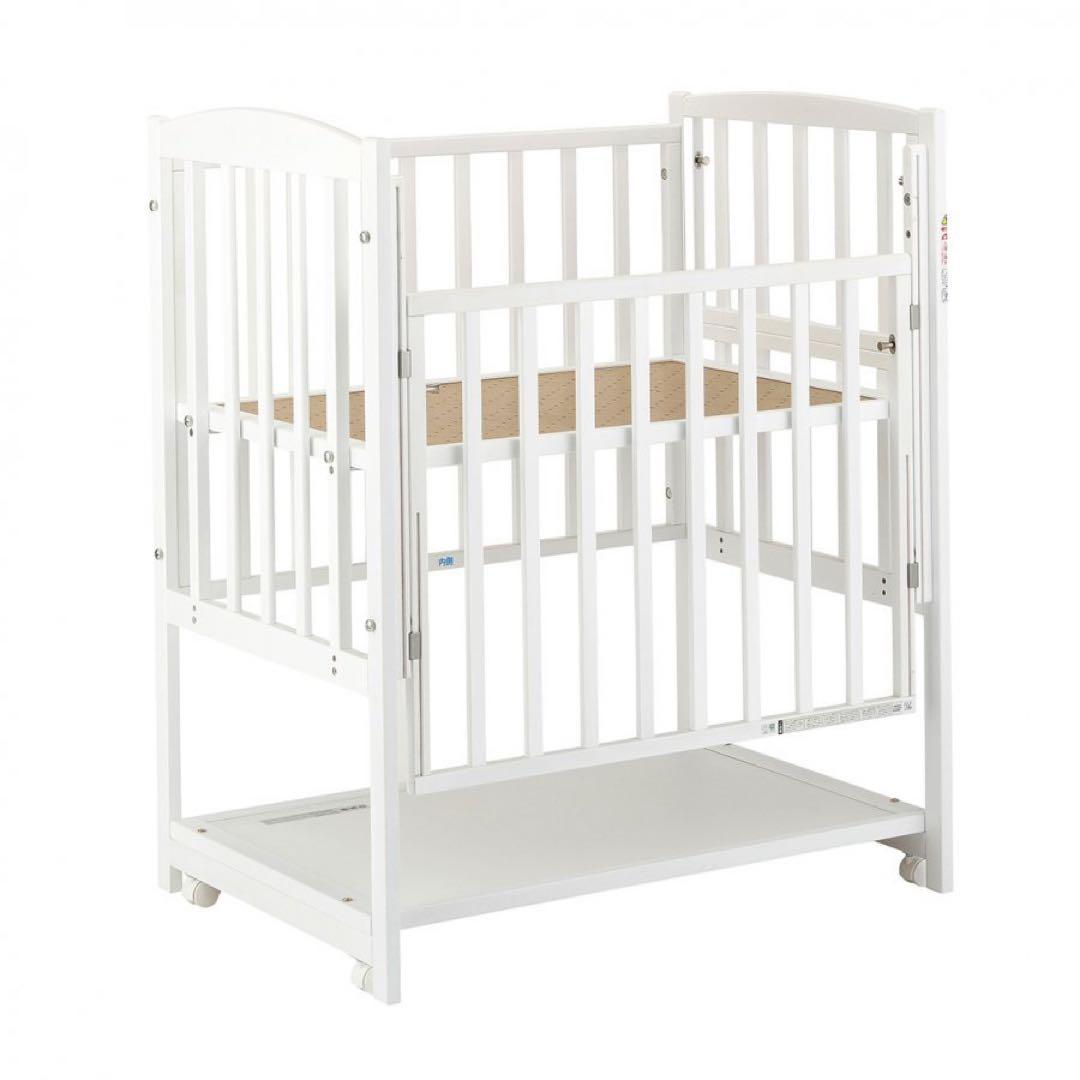 【極美品】カトージプレミアムライン ハイタイプ ツーオープン ミニベッド