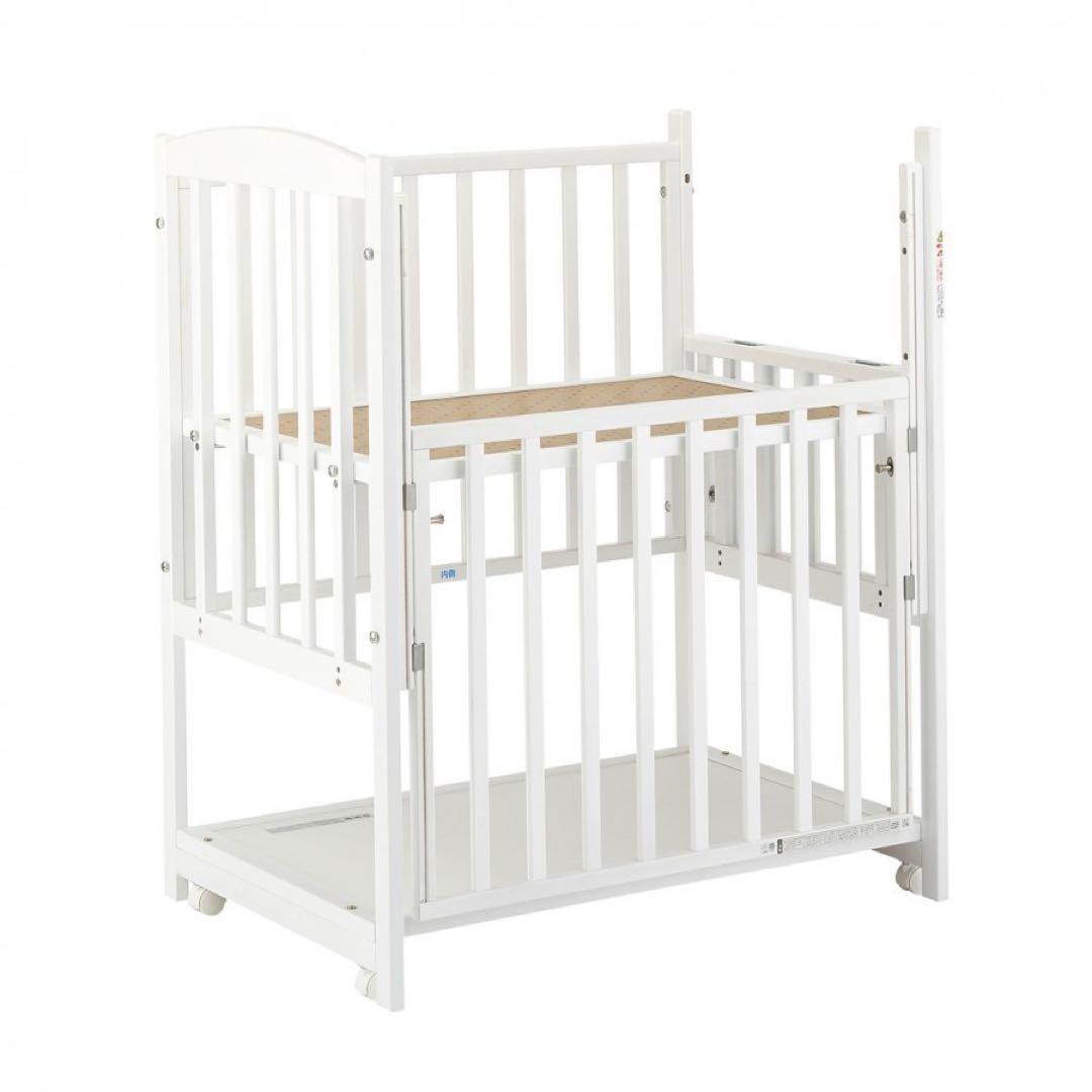 【極美品】カトージプレミアムライン ハイタイプ ツーオープン ミニベッド