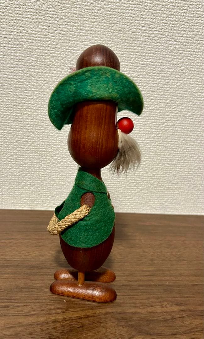 ヴィンテージ　ノギンス　デンマーク　チーク【2体セット】