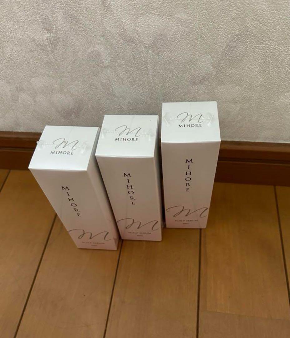 ミホレ　スカルプセラム 80ml 3本セット