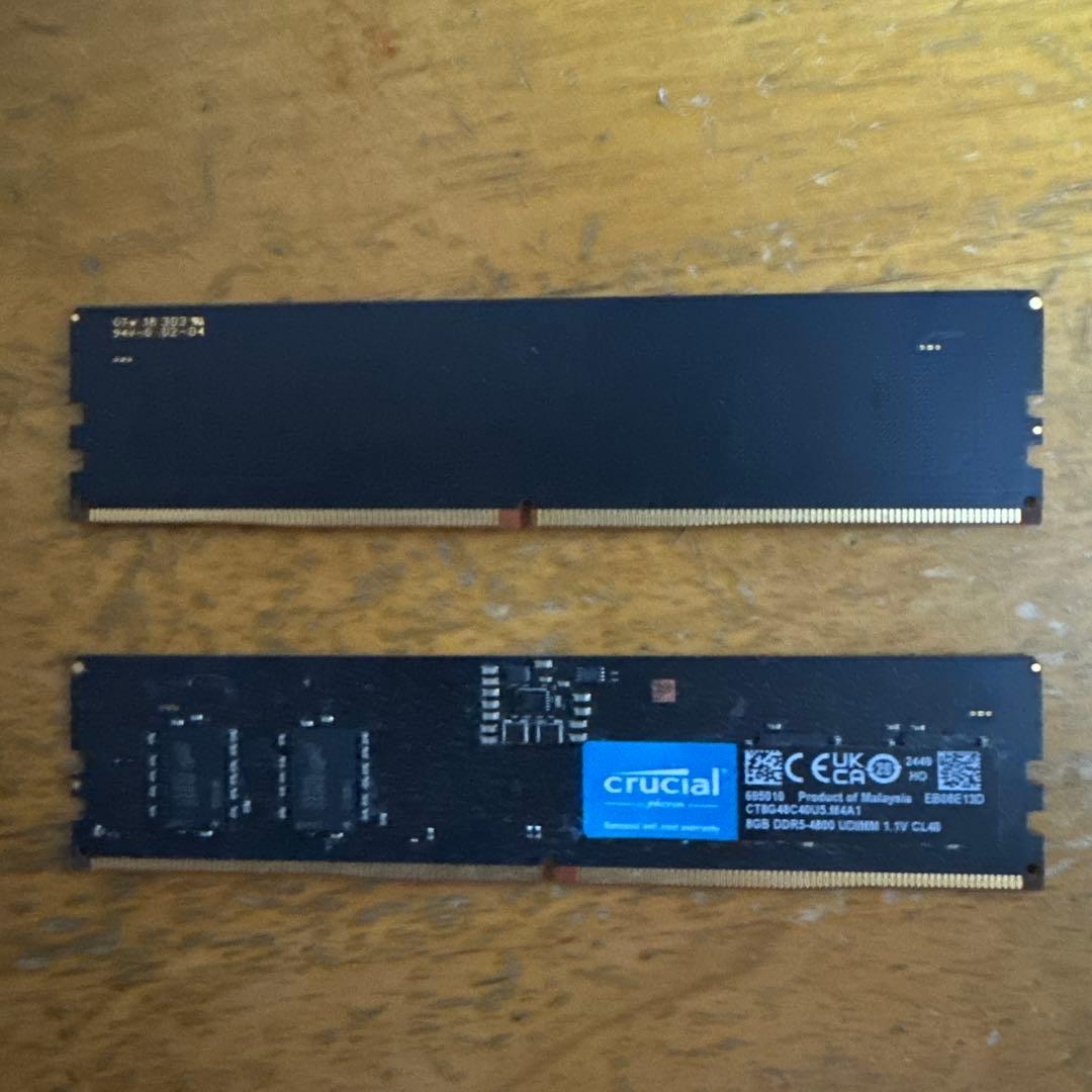 お*こ様 Crucial DDR5-4800 UDIMM メモリー